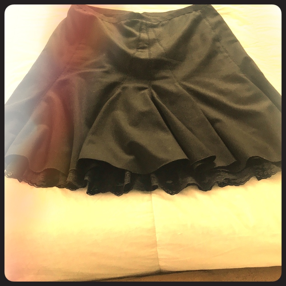 Black skirt